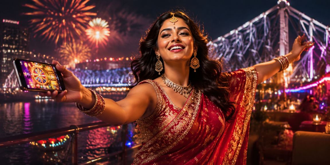 Player in Kolkata enjoying live casino on mobile